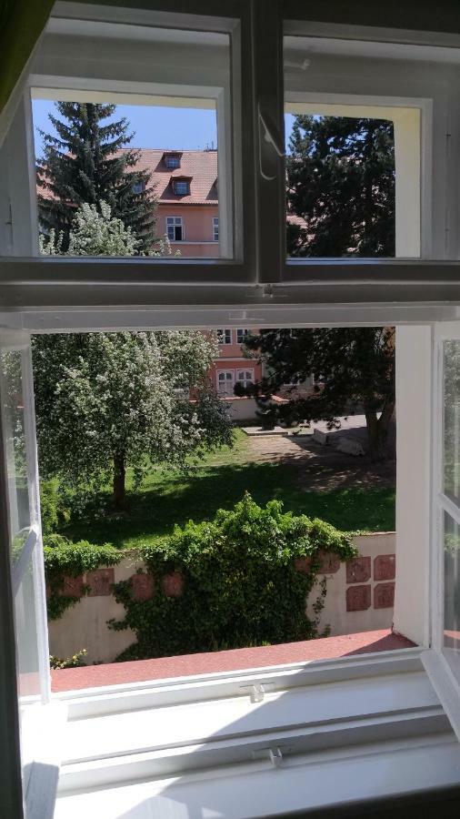 Skromny Apartman V Centru Chebu Bagian luar foto